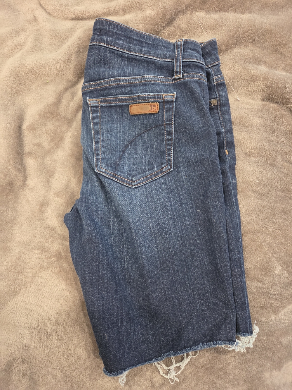 Joe's Jeans Dark Blue Cropped Ankle Denim